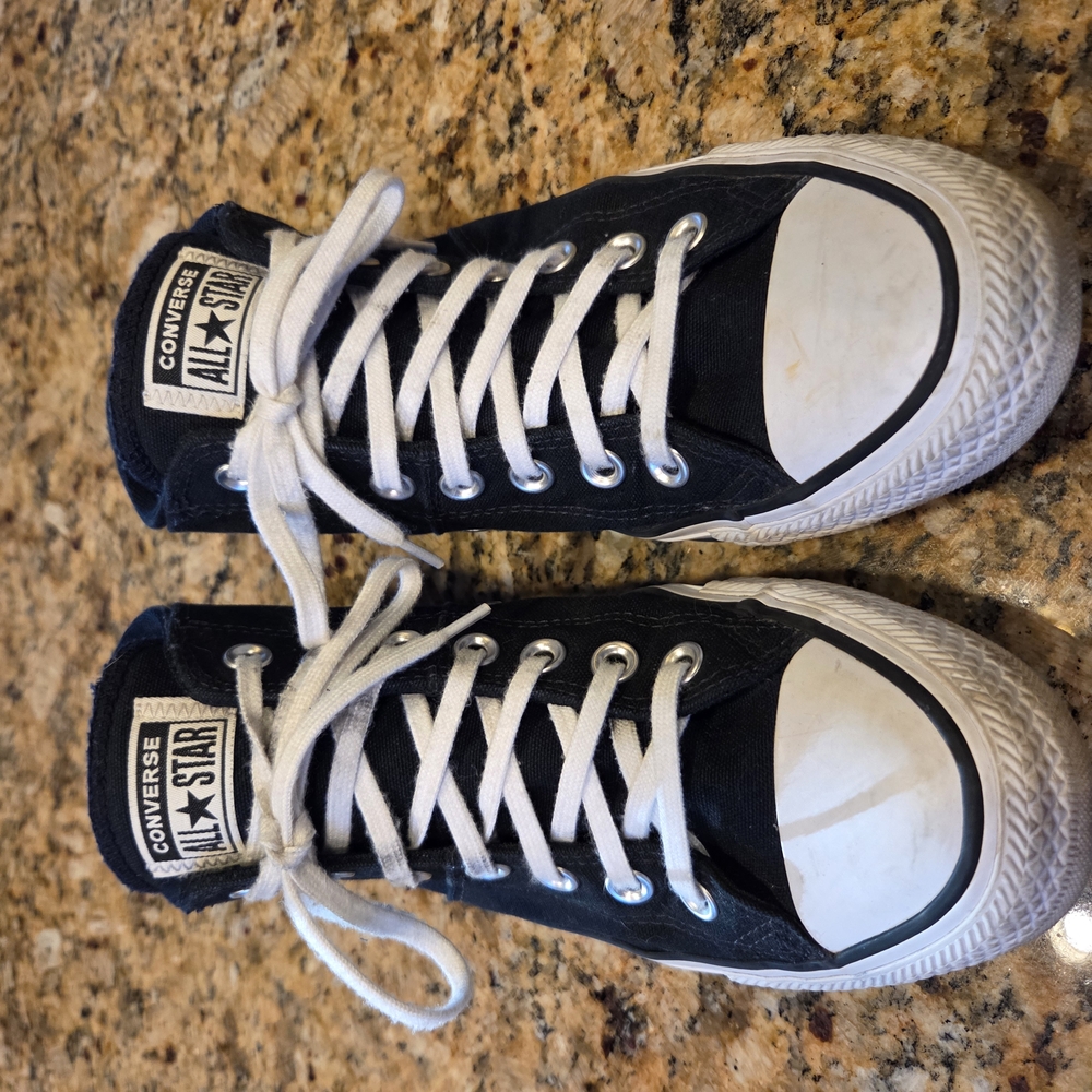 Converse Black High-Top Sneakers